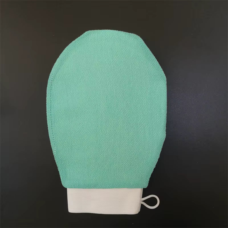 Gant de bain exfoliant – fibre de viscose naturelle