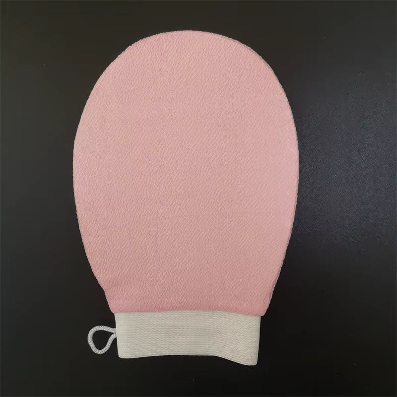 Gant de bain exfoliant – fibre de viscose naturelle