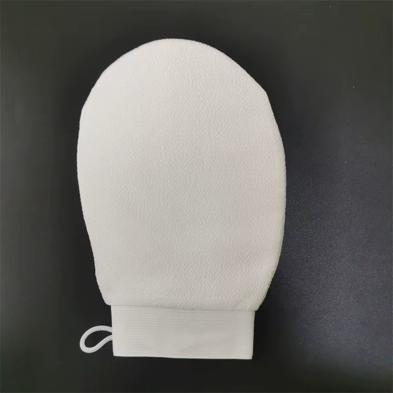 Gant de bain exfoliant – fibre de viscose naturelle